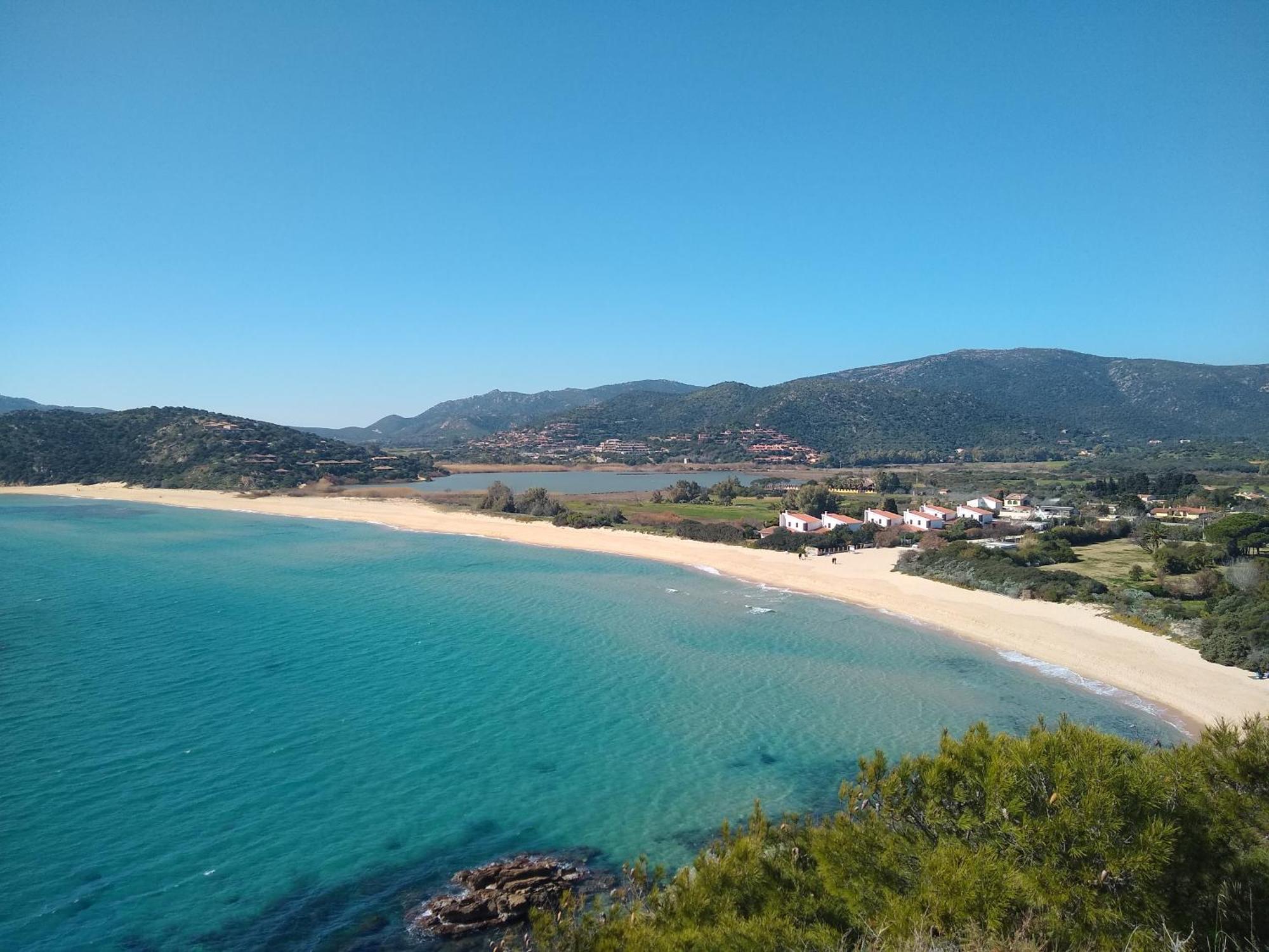 Capo Blu - Santa Margherita Di Pula Villa Exteriör bild